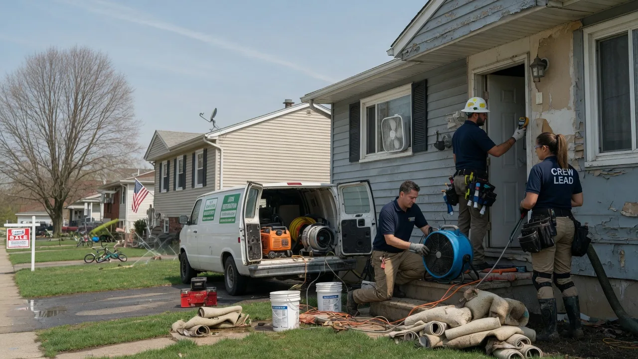 Flood Cleanup in Munith, MI near me